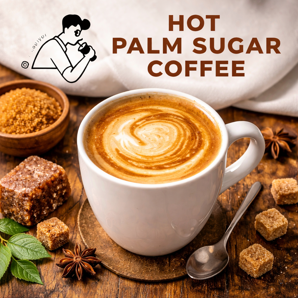 Hot Palm Sugar Coffee